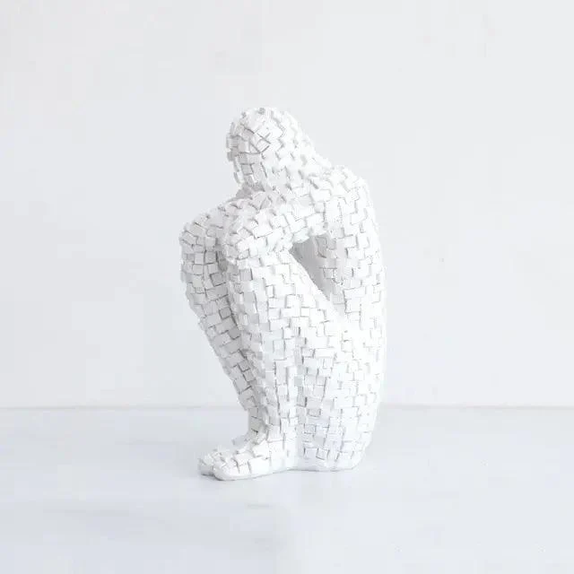 Abstract Sitting Sculpture -