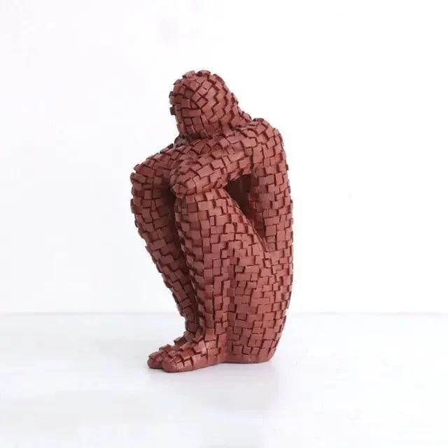 Abstract Sitting Sculpture -