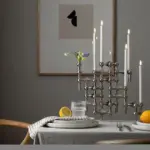 Abstract Style Molecular Structure Candle Holder tag1