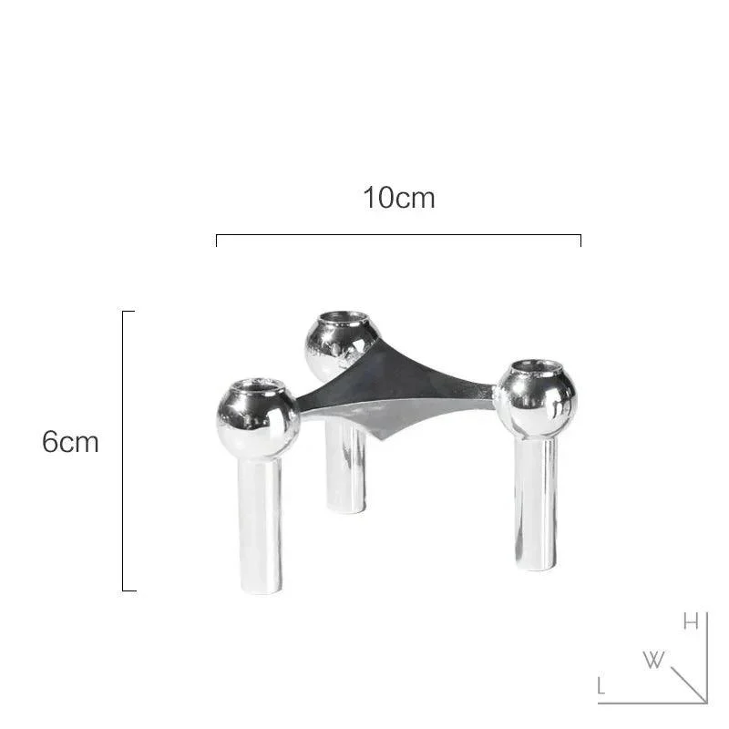 Abstract Style Molecular Structure Candle Holder -  - #tag1#