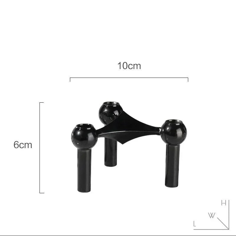 Abstract Style Molecular Structure Candle Holder -  - #tag1#