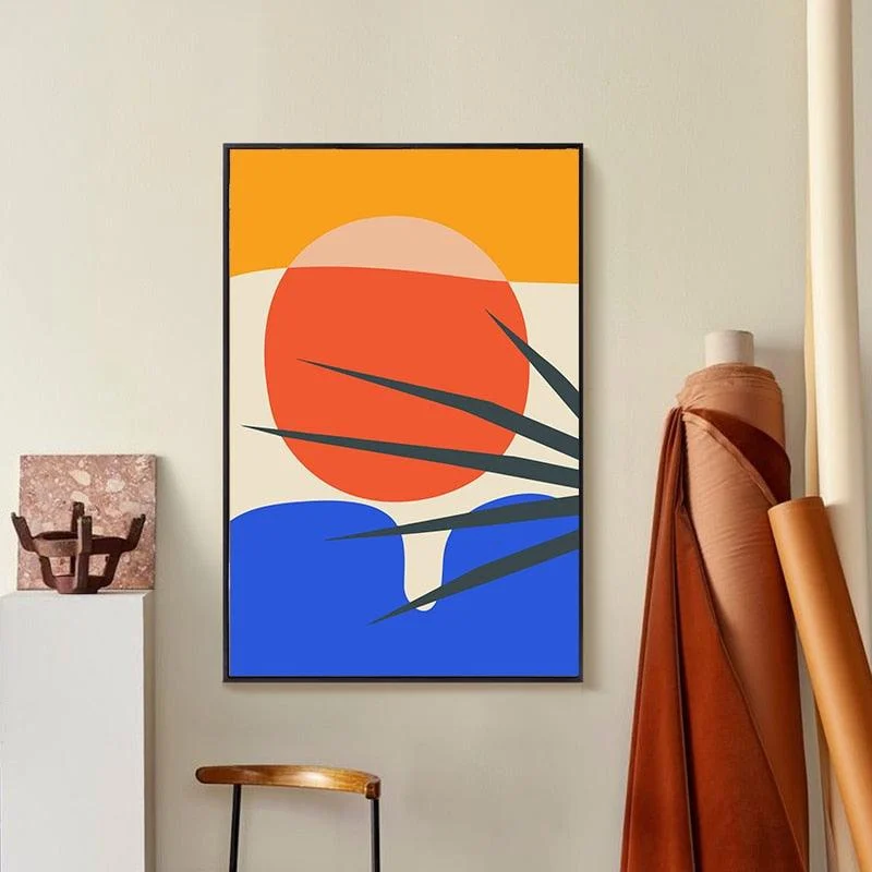 Abstract Sunset Scene -  - #tag1#