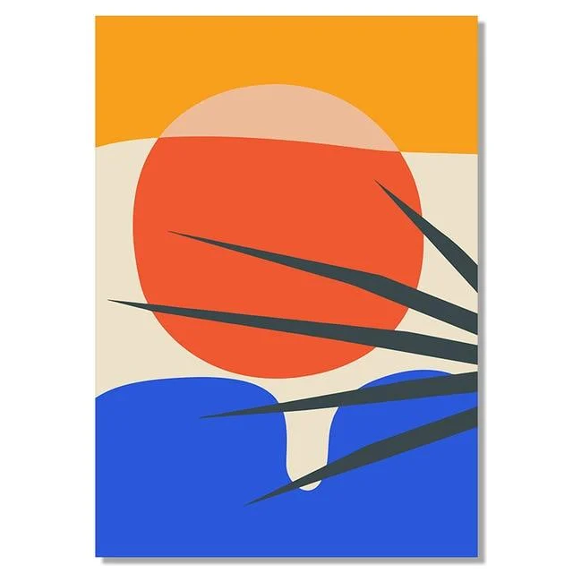 Abstract Sunset Scene -  - #tag1#