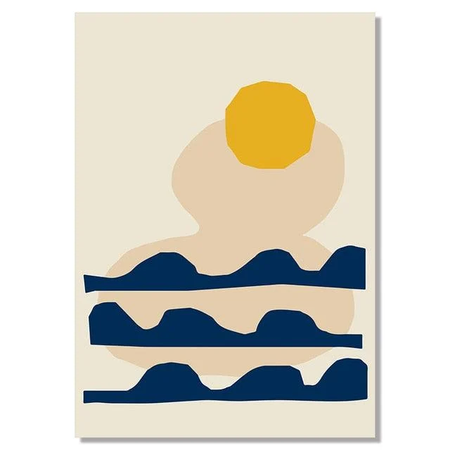 Abstract Sunset Scene -  - #tag1#