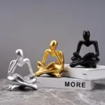 Abstract Thinker Decor tag1