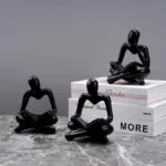 Abstract Thinker Decor tag1