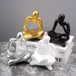 Abstract Thinker Decor tag1