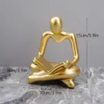 Abstract Thinker Decor tag1