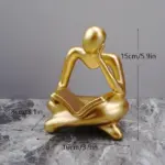 Abstract Thinker Decor tag1