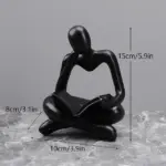 Abstract Thinker Decor tag1
