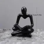 Abstract Thinker Decor tag1