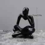 Abstract Thinker Decor tag1