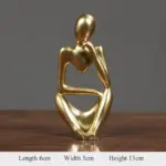 Abstract Thinker Figurines tag1