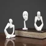 Abstract Thinker Figurines tag1