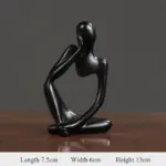 Abstract Thinker Figurines tag1