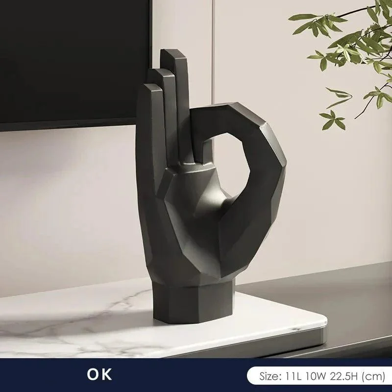 Abstract 'Thumbs Up' Art Decoration -  - #tag1#