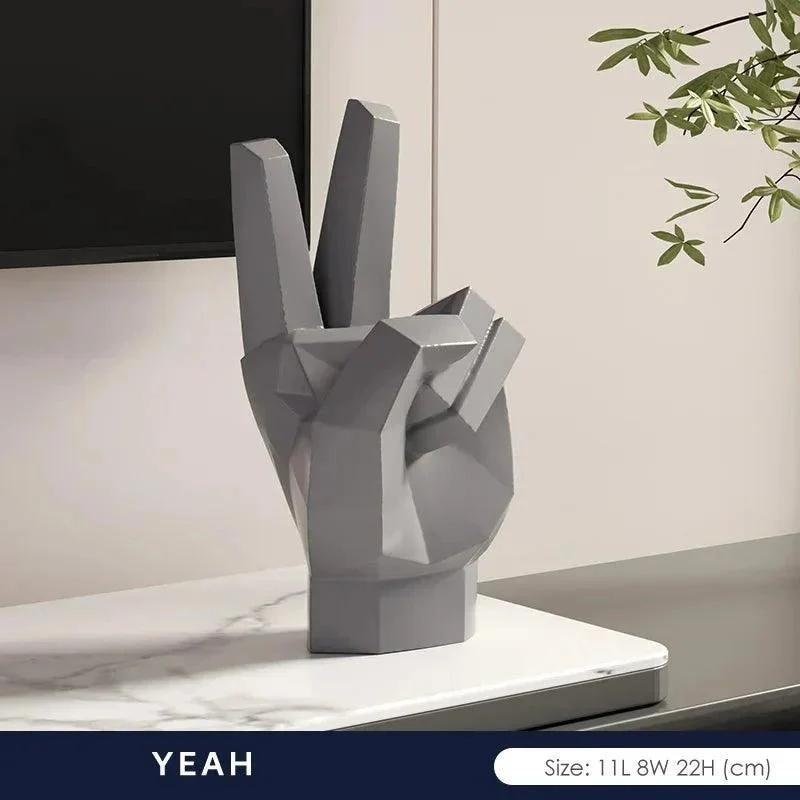 Abstract 'Thumbs Up' Art Decoration -  - #tag1#