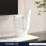 Abstract Thumbs Up Art Decoration tag1