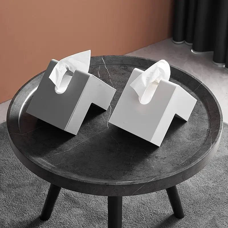 Abstract Tissue Box -