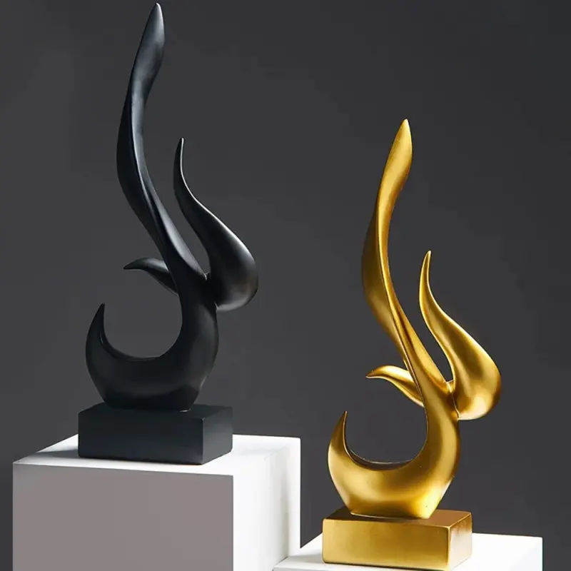 Abstract Torch Statue tag1