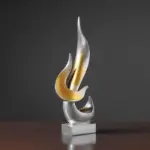 Abstract Torch Statue tag1