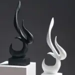 Abstract Torch Statue tag1