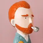 Abstract Van Gogh Figurines tag1