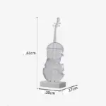 Abstract Violin Sculpture