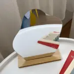 Abstract Wooden Mirror tag1