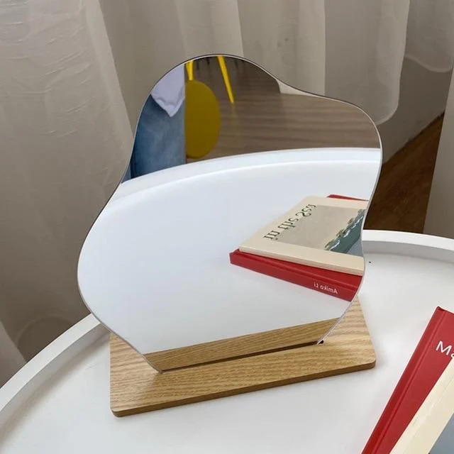Abstract Wooden Mirror -  - #tag1#