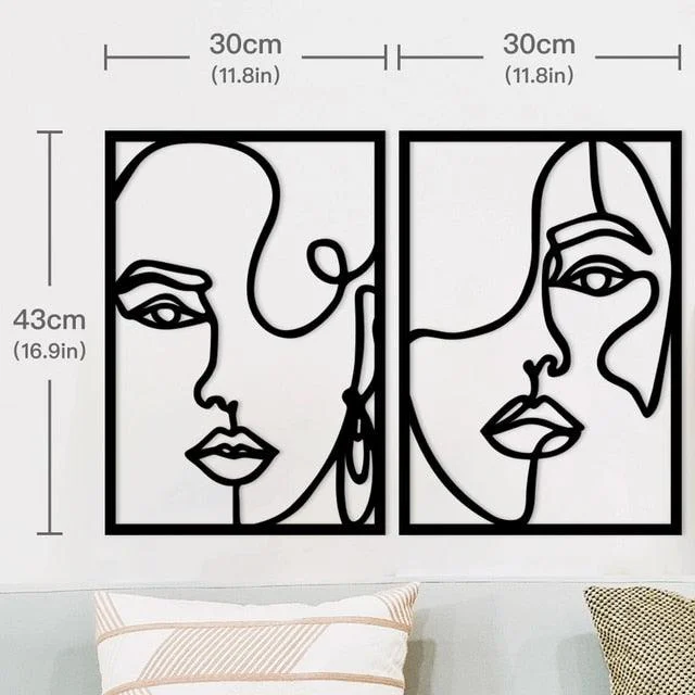 Abstract Wooden Wall Decor -  - #tag1#