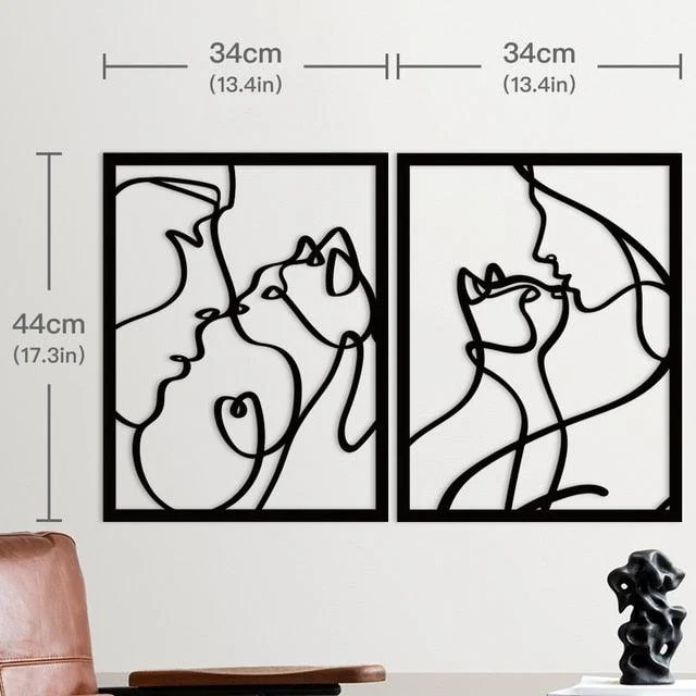 Abstract Wooden Wall Decor -  - #tag1#