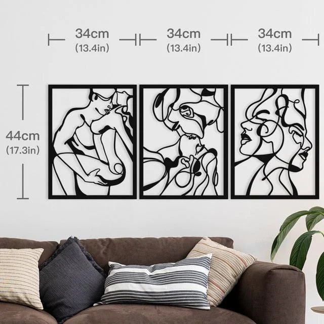 Abstract Wooden Wall Decor -  - #tag1#