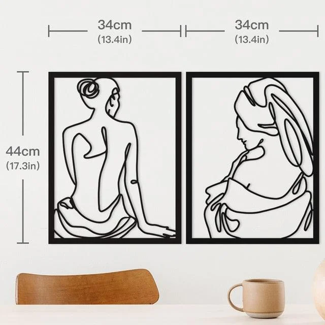 Abstract Wooden Wall Decor -  - #tag1#