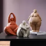 Abstract Yoga Lady tag1