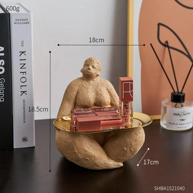 Abstract Yoga Lady Candy Tray -  - #tag1#