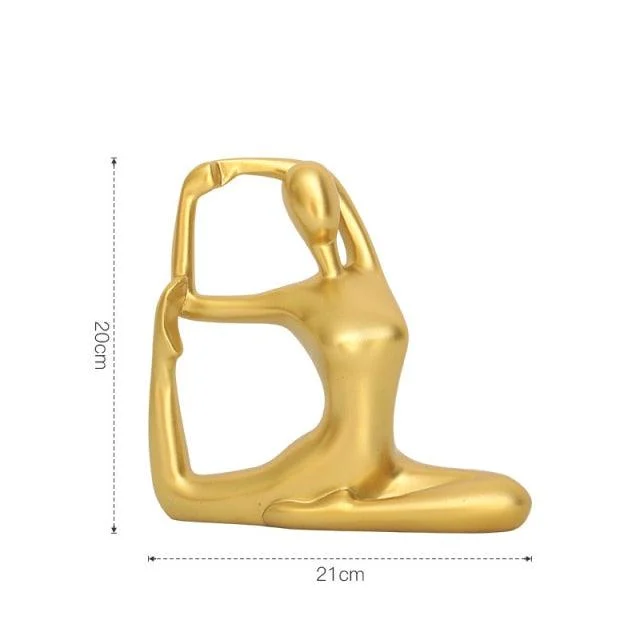 Abstract Yoga Lady Figurines -  - #tag1#