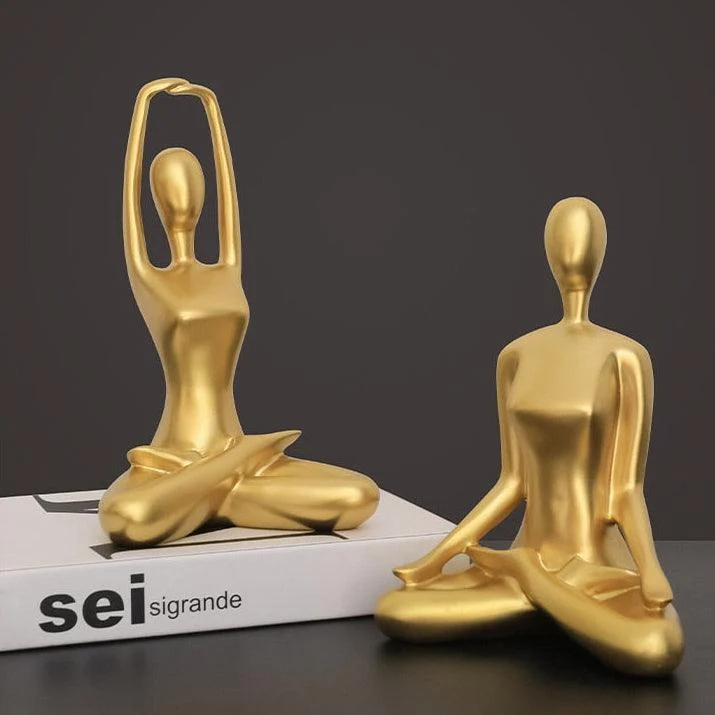 Abstract Yoga Lady Figurines -  - #tag1#