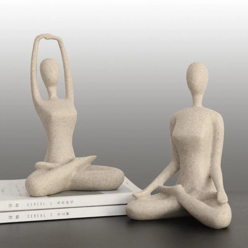 Abstract Yoga Lady Figurines -  - #tag1#