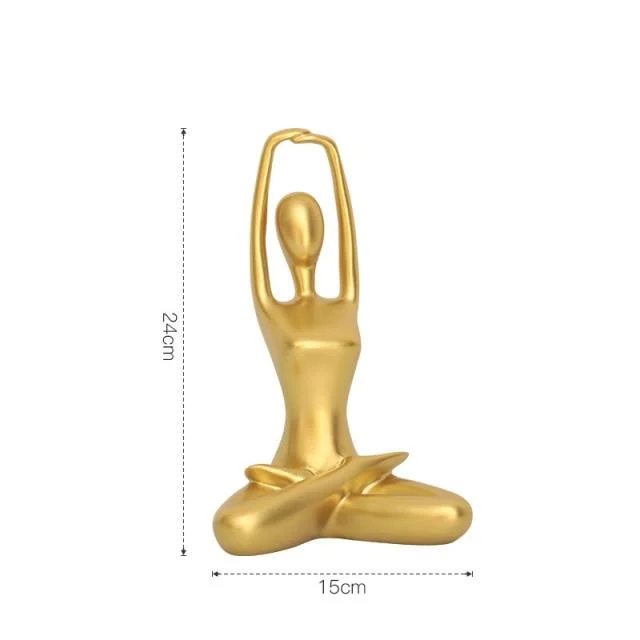 Abstract Yoga Lady Figurines -  - #tag1#