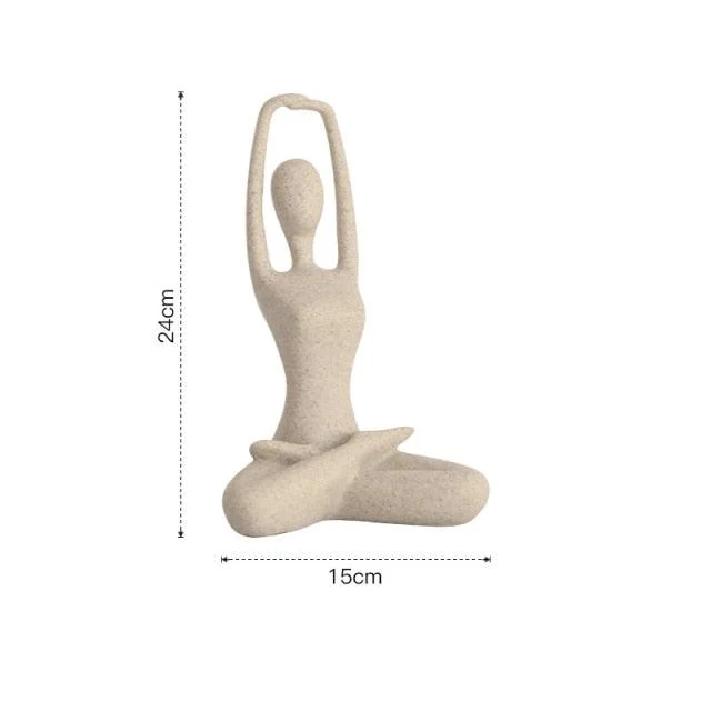 Abstract Yoga Lady Figurines -  - #tag1#