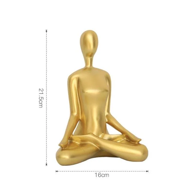 Abstract Yoga Lady Figurines -  - #tag1#