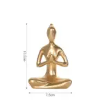 Abstract Yoga Poses Decor tag1