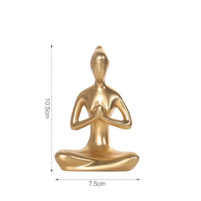 Abstract Yoga Poses Decor -  - #tag1#