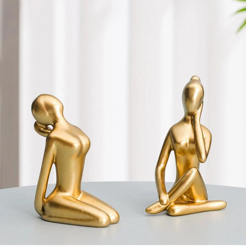 Abstract Yoga Poses Decor -  - #tag1#