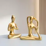 Abstract Yoga Poses Decor tag1