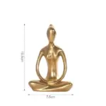 Abstract Yoga Poses Decor tag1