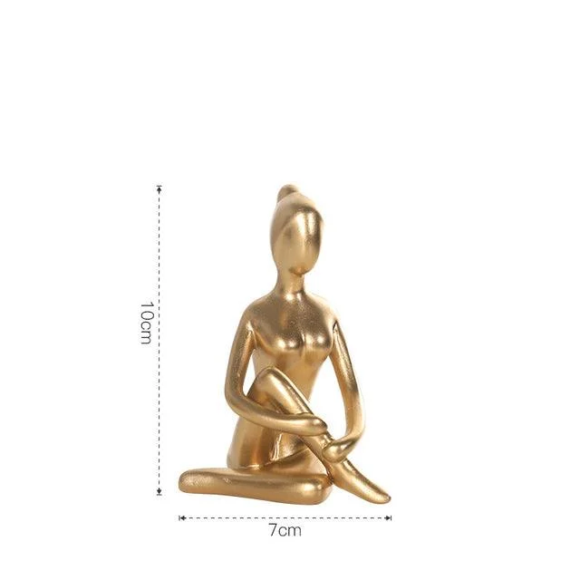 Abstract Yoga Poses Decor -  - #tag1#
