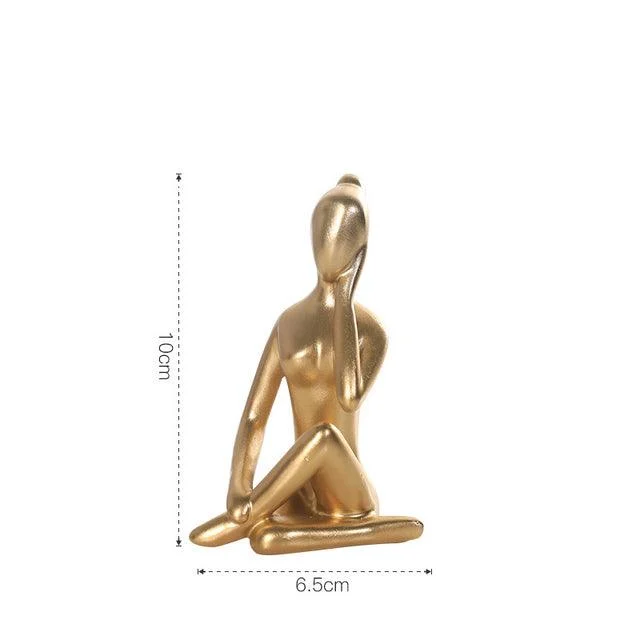 Abstract Yoga Poses Decor -  - #tag1#