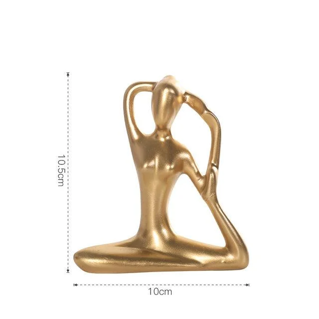 Abstract Yoga Poses Decor -  - #tag1#